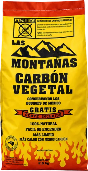 Las Montañas — Carbón vegetal